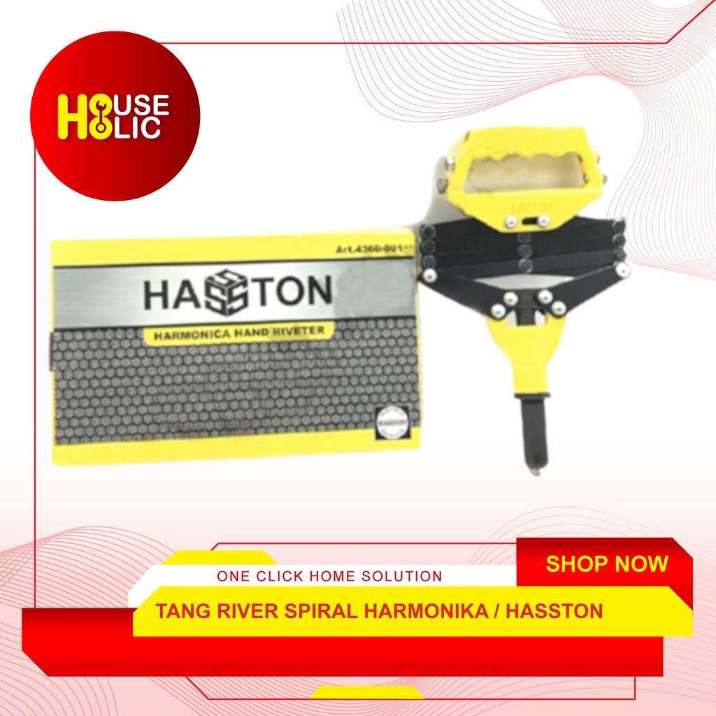 Tang Rivet Spiral Harmonika / Tang River Hand Riveter Hasston 4360-001