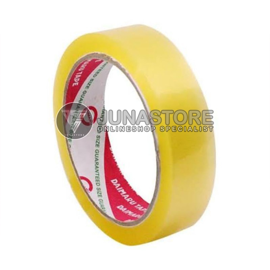 

Lakban OPP daimaru 1 inch ( 24mm x 72yard)
