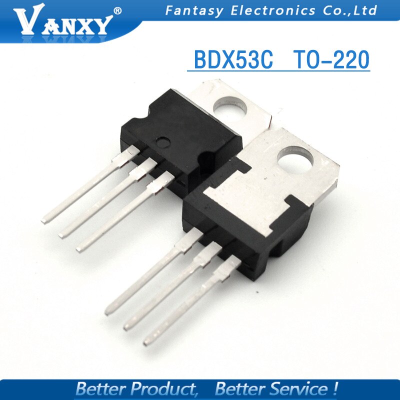 100pcs Bdx53C To220 Bdx53 To220
