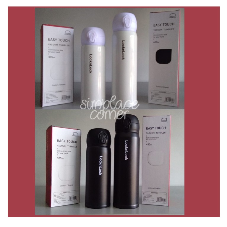Easy touch Lock n Lock / tumbler lock n lock / thermos lock n lock / thermos lock & lock