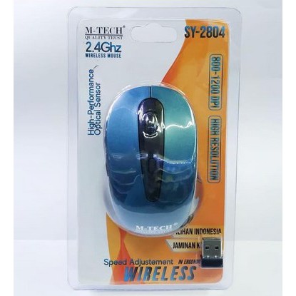 Mouse Wireless Mtech 2804 Mouse Werles Murah FREE Batre