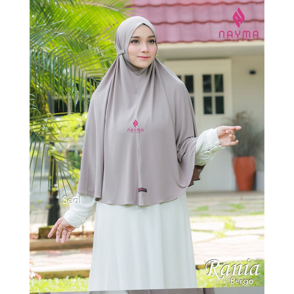 Bergo Rania Bahan Jersey by Nayma hijab-Seal