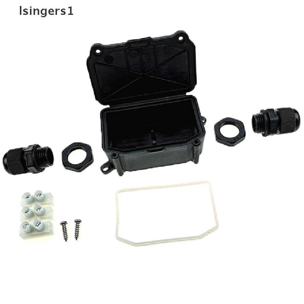 (lsingers1) Junction box Konektor Kabel 2 / 3 Arah 450v ip66 Anti Air Dengan terminal Untuk outdoor