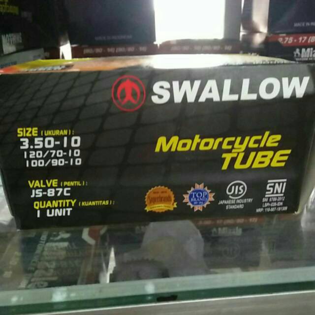 Ban Dalam Swallow 350 Ring 10 Vespa