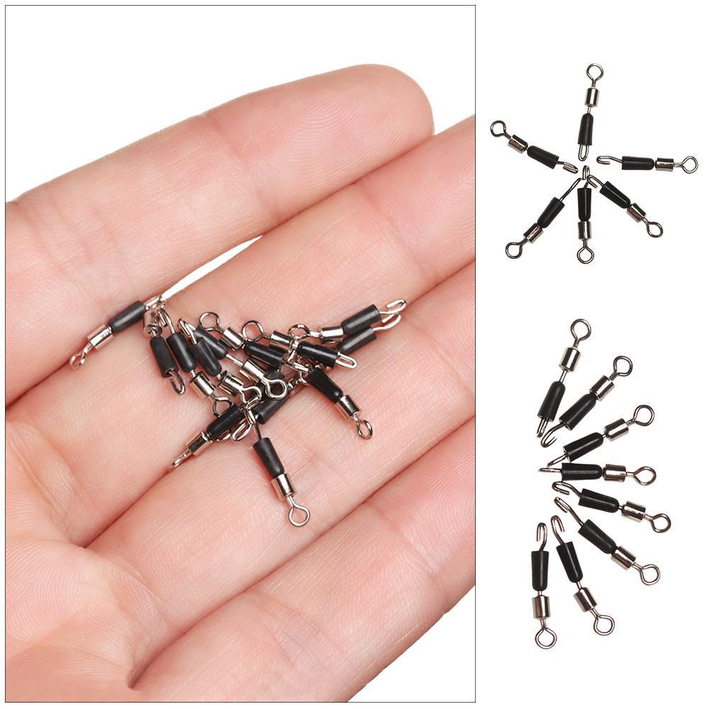 Top 20Pcs/lot Memancing Putar Snap Kualitas Tinggi Link Cepat Tackle Aksesoris Garis Klip