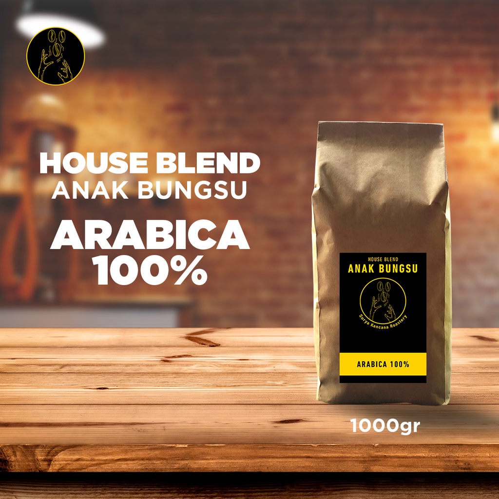 

House Blend Kopi Susu - Anak Bungsu - 1KG