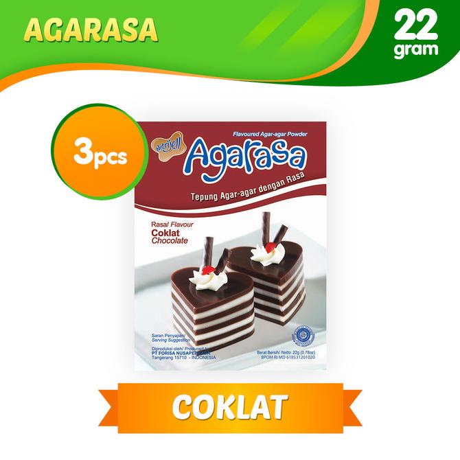

Agarasa Coklat - 3 pcs GRATIS ONGKIR Kode 714