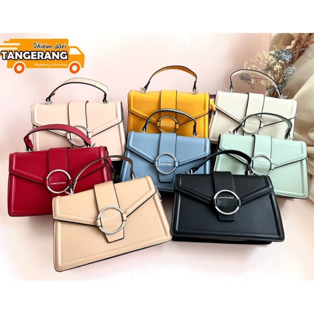 ✨✨HOT SALEE ✨✨TAS HANDBAG SELEMPANG BAG WANITA CEWEK FASHION IMPORT KONDANGAN LB- 137