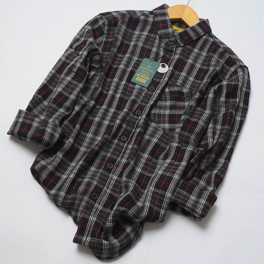 Kemeja Flanel Pria Lengan Panjang Exclusive Kemeja Flanel Cowok Casual