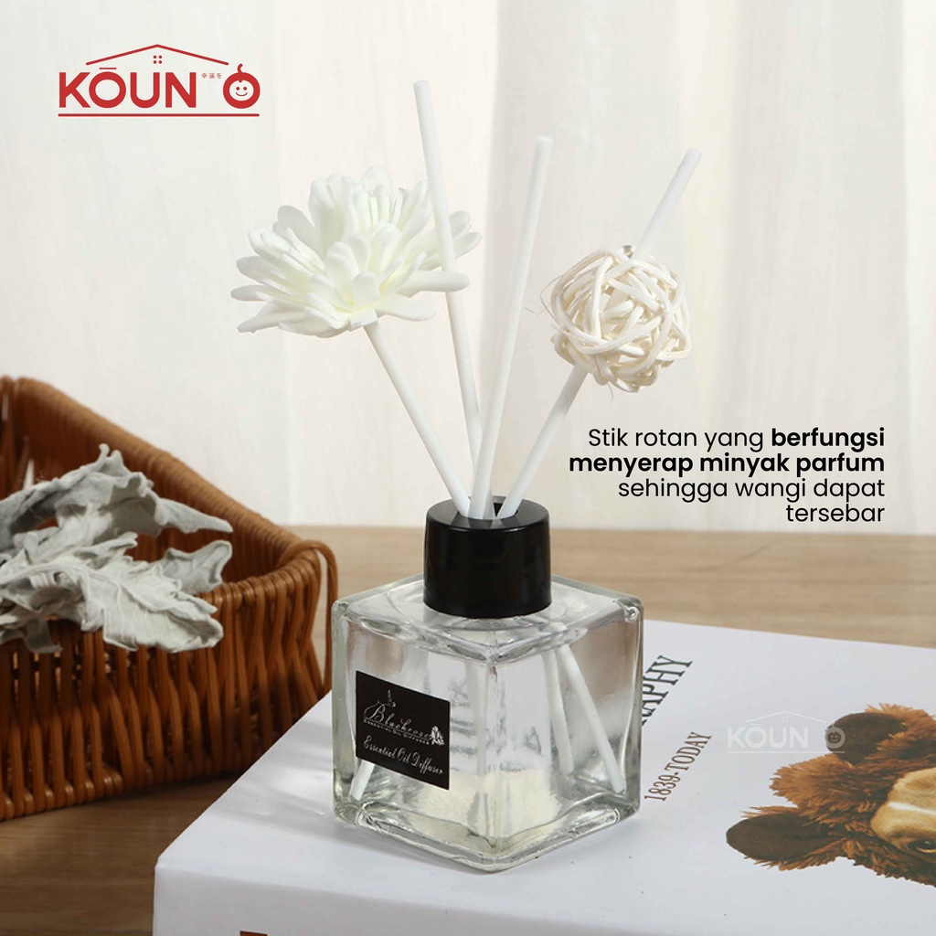 Pengharum Ruangan Aromaterapi Diffuser Aromatherapy Free Oil 50ml Pewangi Ruangan Kamar Parfum Stick