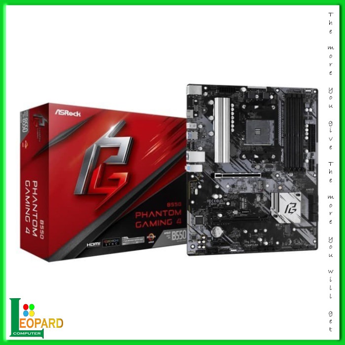 ASROCK B550 Phantom Gaming 4