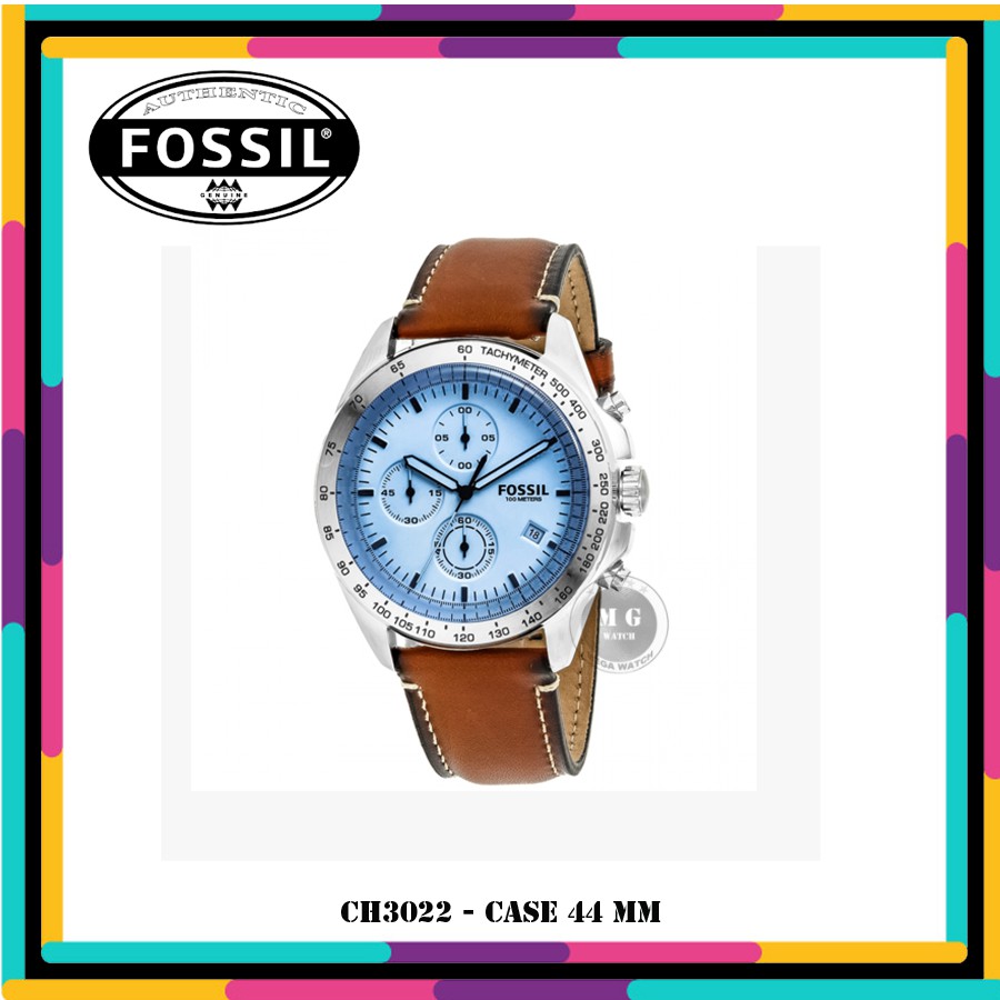 Jam Tangan Pria Fossil Original CH3022 Sport 54 Chronograph MURAH