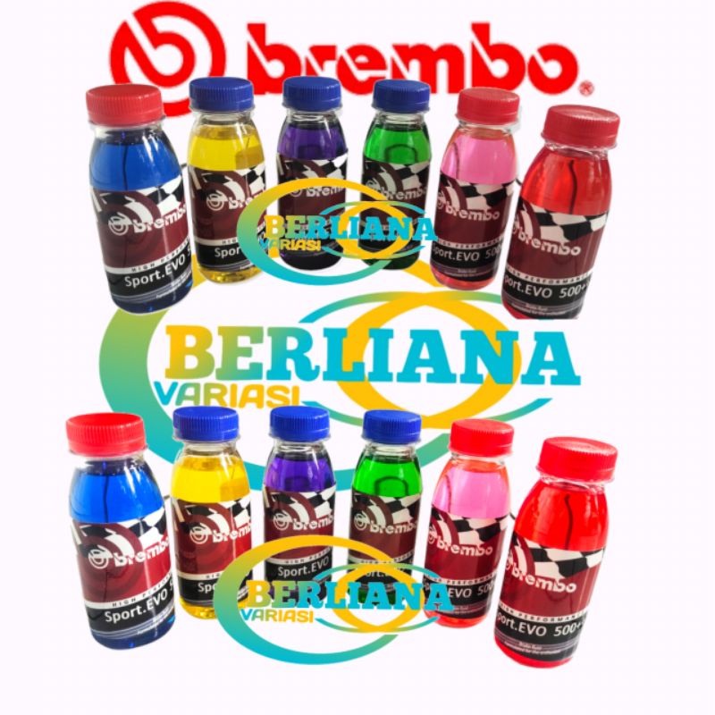 minyak rem brembo DOT 3 120mil minyak rem motor minyak rem mobil