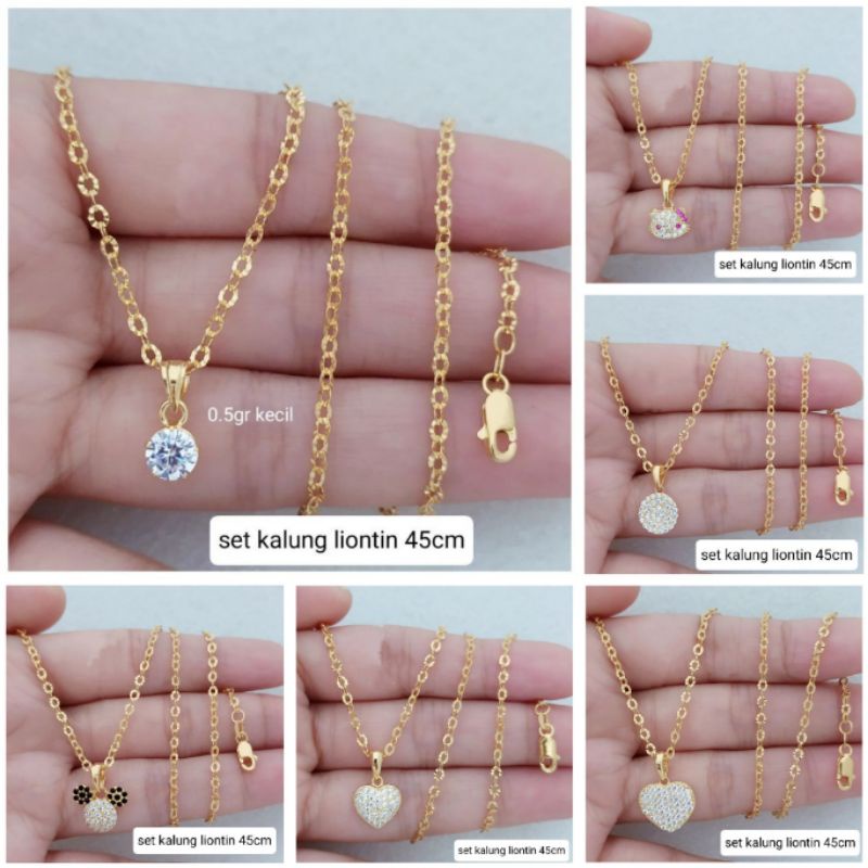 KALUNG DEWASA PERAK 925 LAPIS MAS