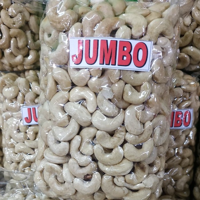 

54eh Kacang Mede Mentah Jumbo Sulawesi. 1Kg 60Jh