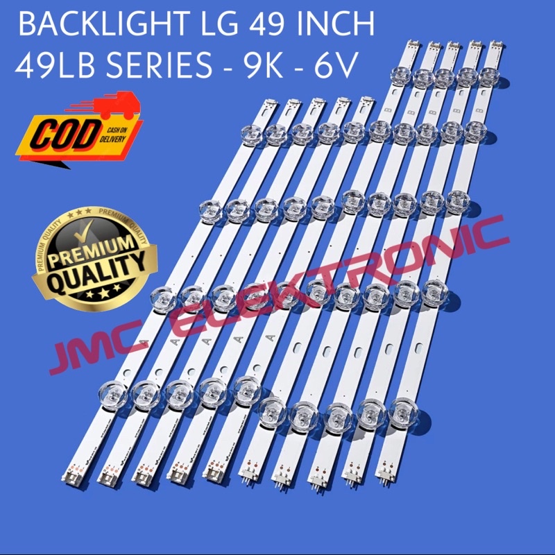 BACKLIGHT TV LED LG 49 INC 49LB561T 49LB582T 49LB550 49LB551T 49LF550T 49LB561 49LB551 49LB582 49LB 49INC 49IN