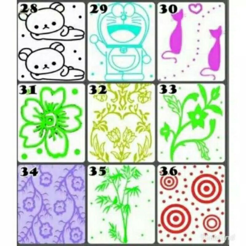 Roll cat motif