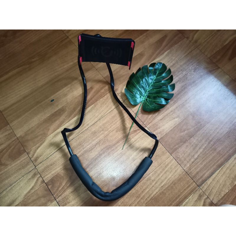 Lazy neck holder hp di leher lazyneck hanging Cell laypod phone stand habiskan stock preloved second