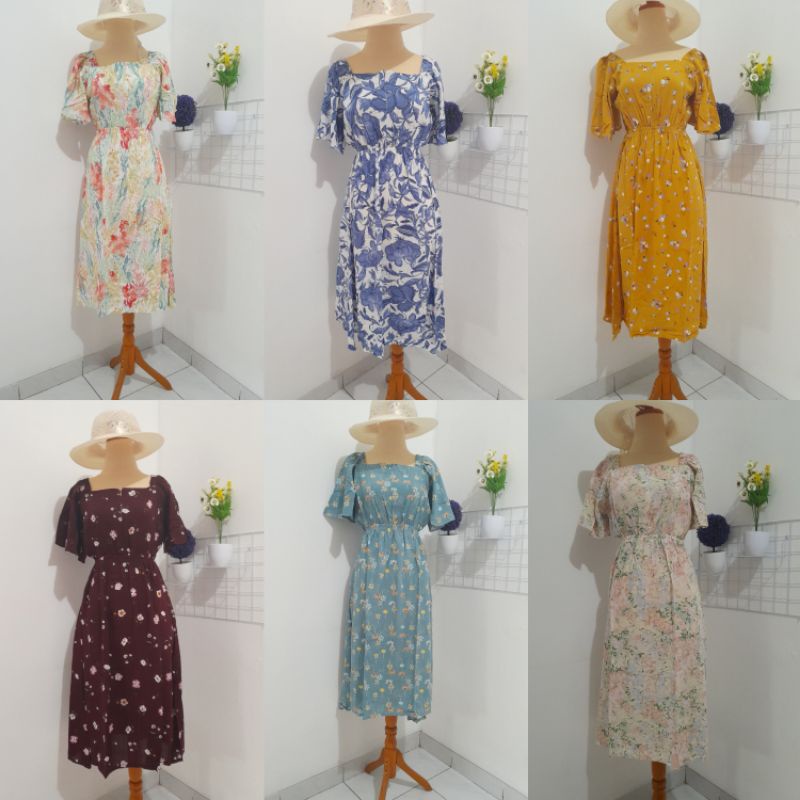 Safina Jelita Homedress Vintage Dress