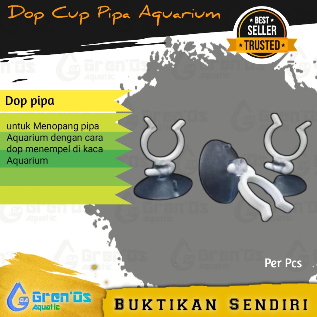 Dop Cup Pipa 5/8 inch Aquascape Aquarium