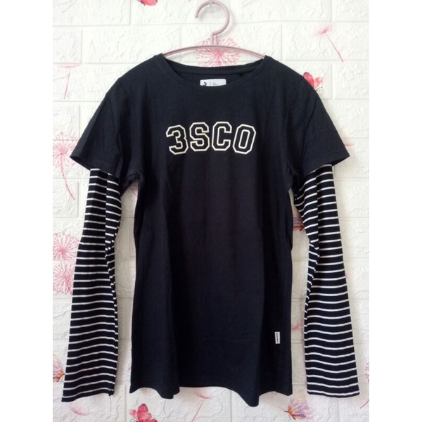 Kaos Lengan Panjang 3Second