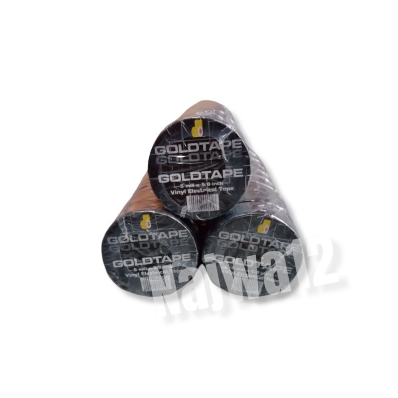 

SOLASI GOLDTAPE HITAM 1 ROLL