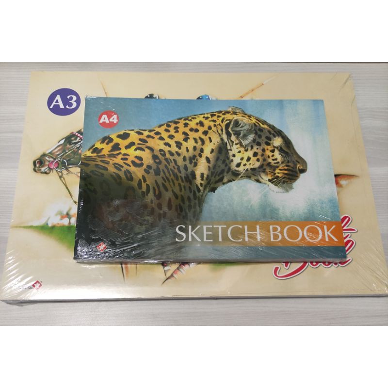 

Sketch book paper star