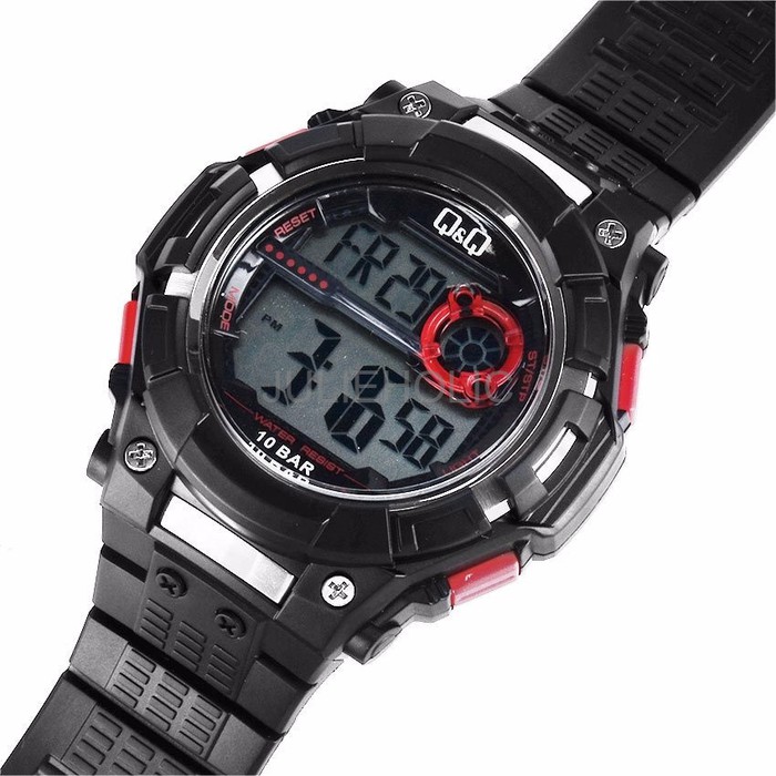 SALE 7.7 Jam Tangan Pria Sport Rubber Digital Original O&amp;Q QNQ QQ M125 M125J Series