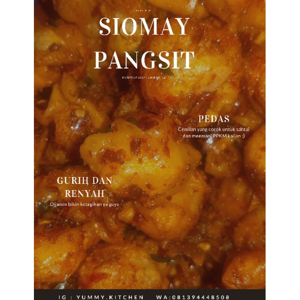 

SIOMAY PANGSIT