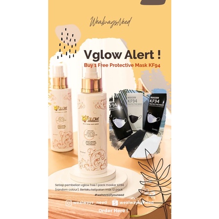 Vglow Whitening Body Serum