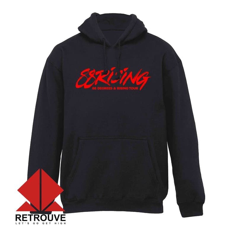Hoodie 88 Rising - Hitam