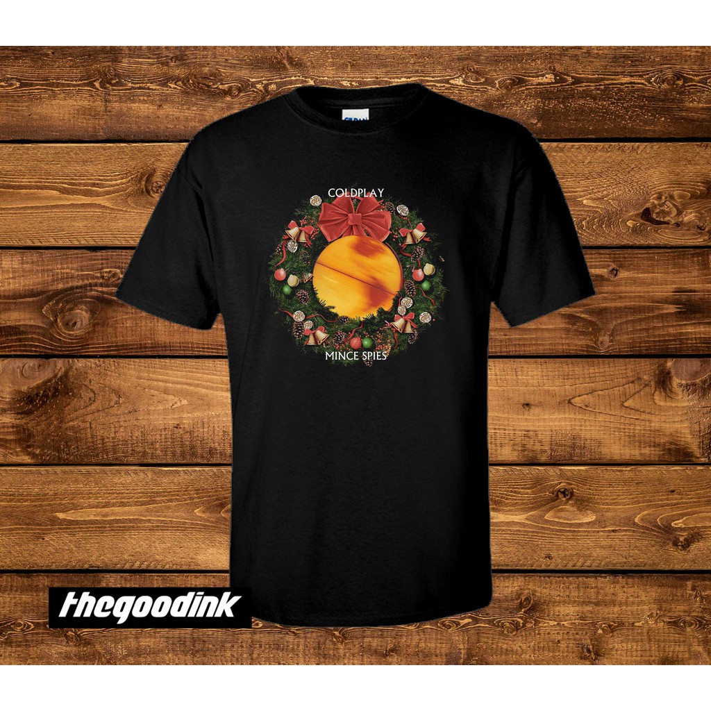 Kaos Coldplay - Mince Spies - Original Gildan T-shirt DTG Print