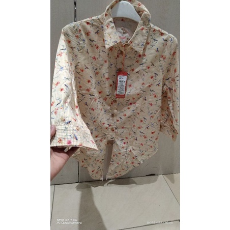 KEMEJA TRISET TERBARU LADIES  ORIGINAL