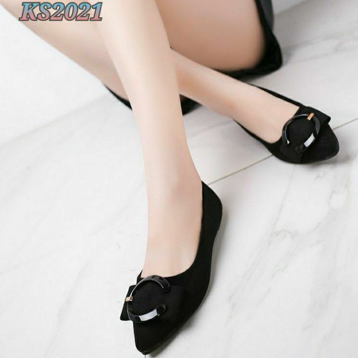 [SALE] FLAT SHOES SPRING KOREAN STYLE KS2021 IQ #Realstock