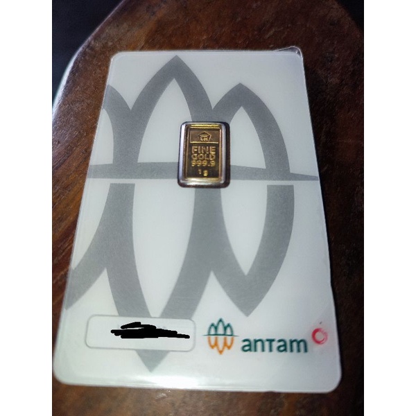 emas antam / logam mulia / emas murni 1 gram/ emas asli