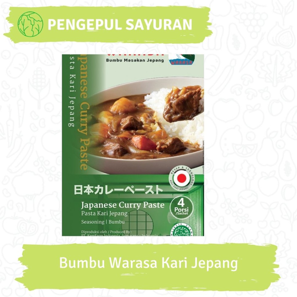 

BUMBU CEPAT SAJI KARI JEPANG BRAND WARASA