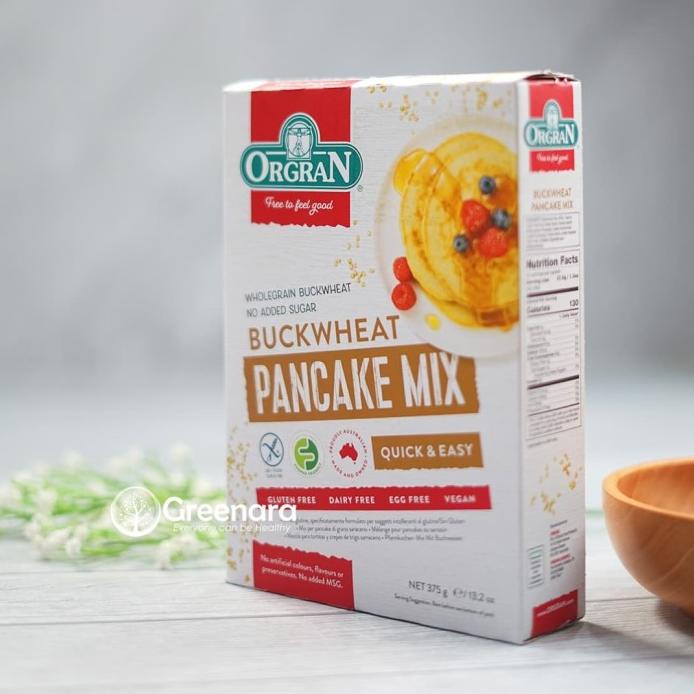 

Orgran Buckwheat Pancake Mix Gluten Free 375gr