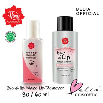 ❤ BELIA ❤ Viva Eye &amp; Lip Make Up Makeup Remover 30 | 60 ml BPOM HALAL