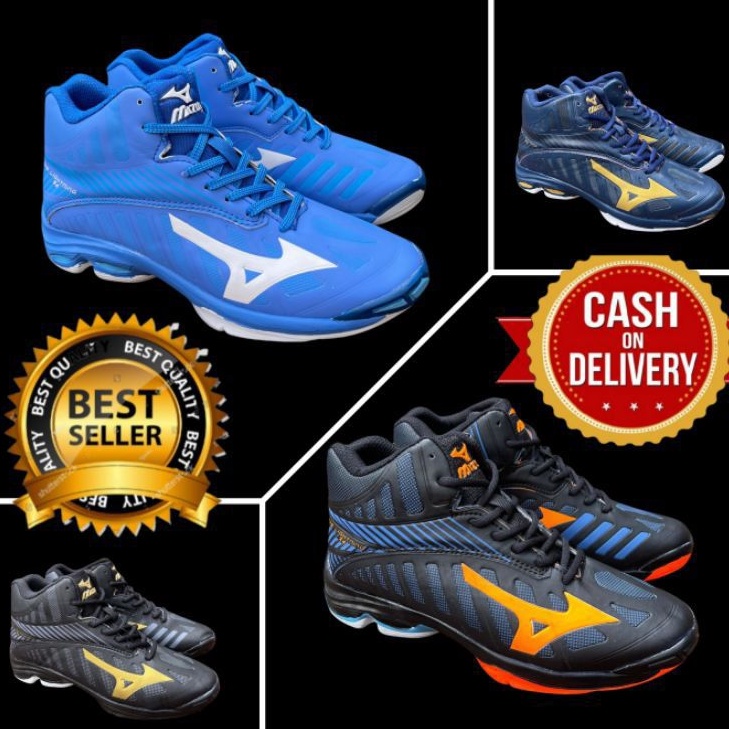 SEPATU VOLI MIZUNO WLZ 4 - SEPATU VOLI WLZ 4 MID - SEPATU MIZUNO WLZ 4 - SEPATU MIZUNO WLZ 4 MURAH -