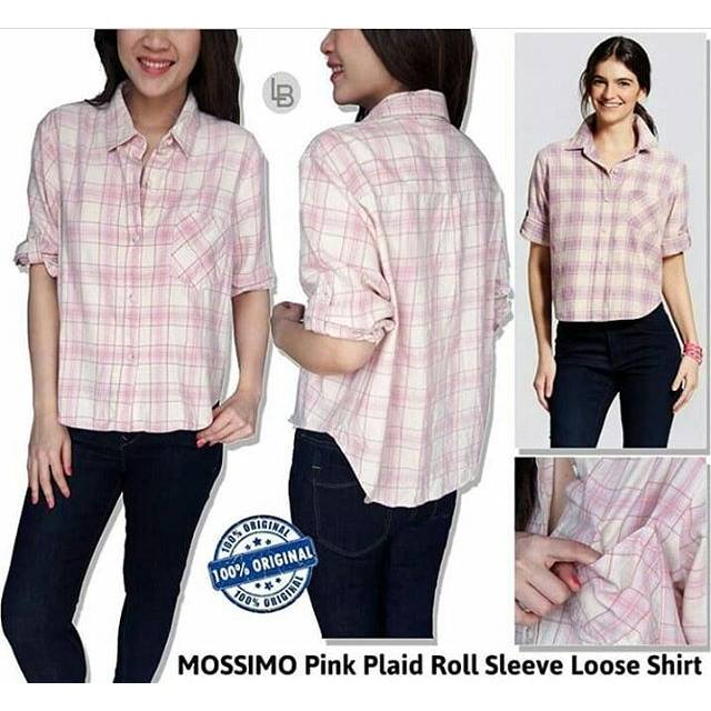 Mossimo pink plaid