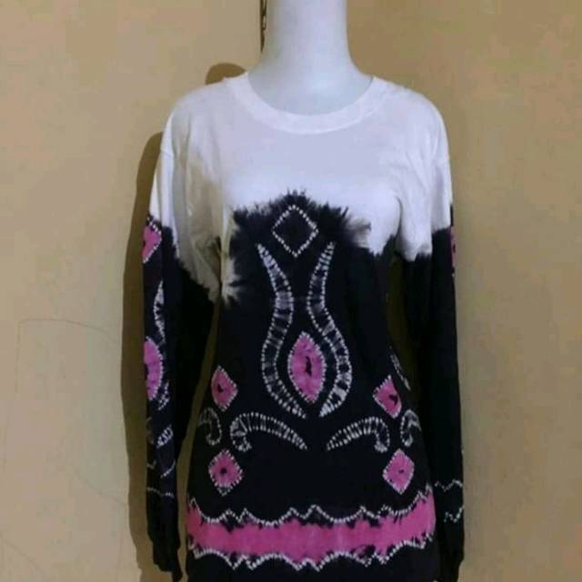 Kaos sasirangan lengan panjang