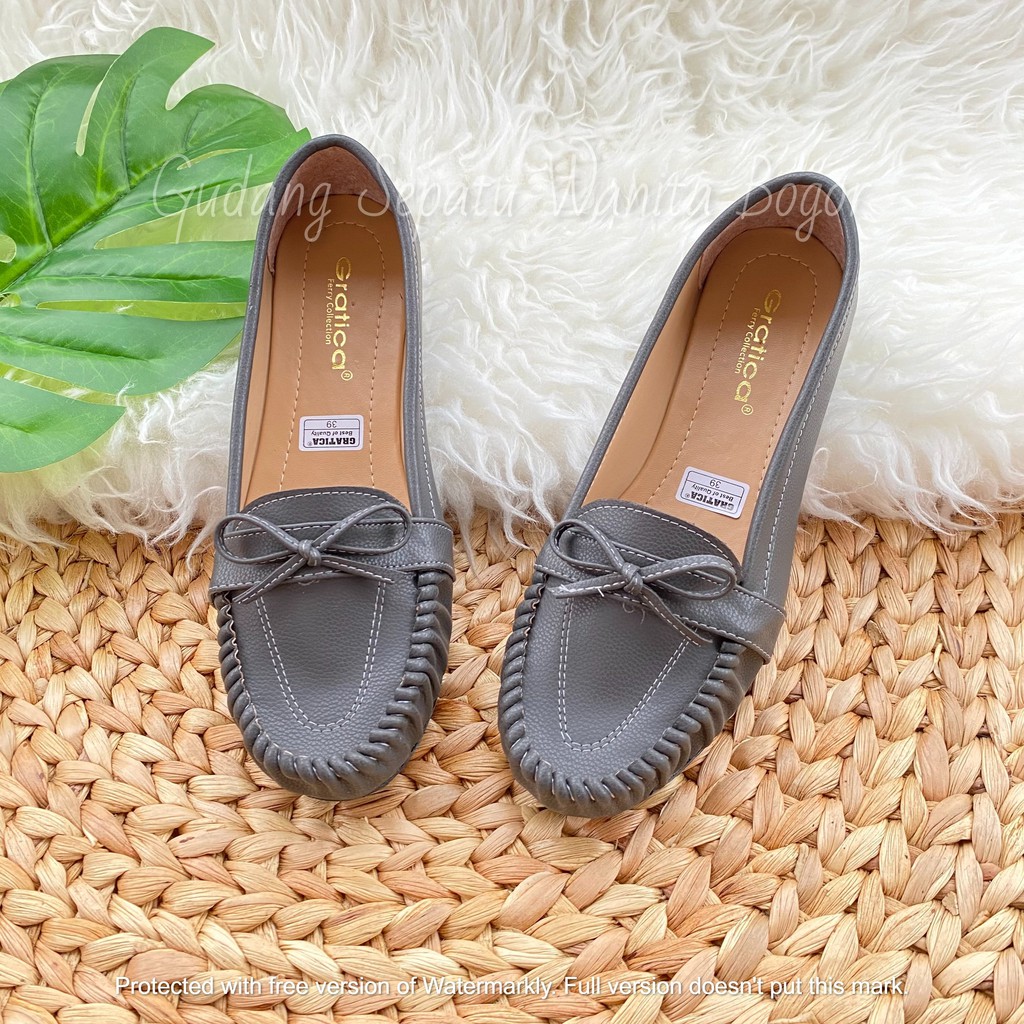 Gratica Sepatu Wanita Rajut Mocasin Flat Shoes RJ 28