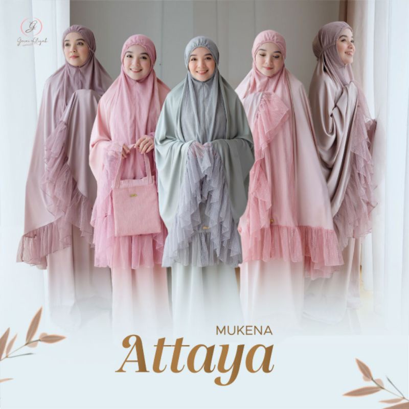 READYMukena Attaya by gerai.aliyah - Mukena dewasa armani silk denaf.outfit