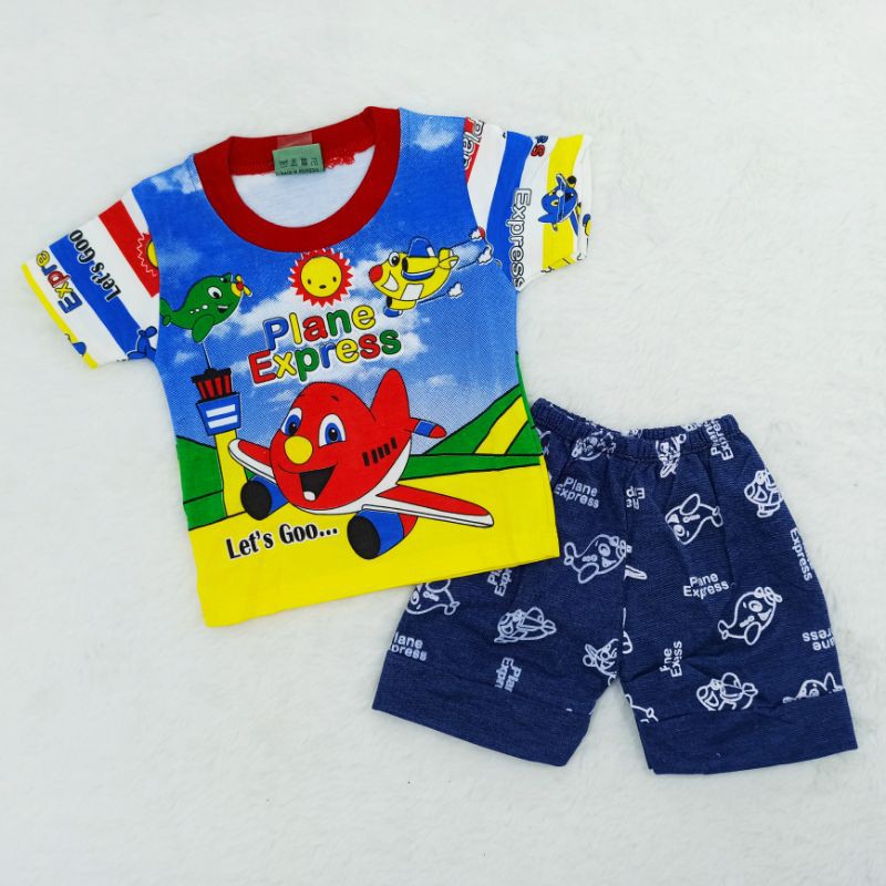 [Ss-4025] Pakaian Anak Laki-laki size 0-4tahun, Baju Anak Kasual Model Jeans Kaos, Kaos Anak Murah