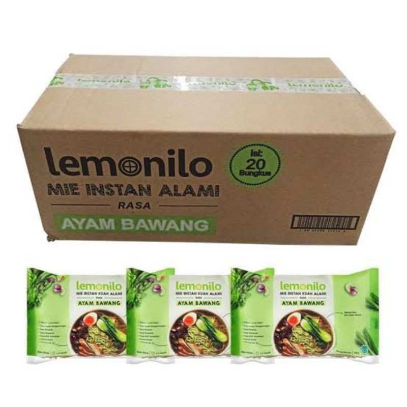 

COD MIE LEMONILO RASA AYAM BAWANG KARTON ISI 20PCS X 70GRAM