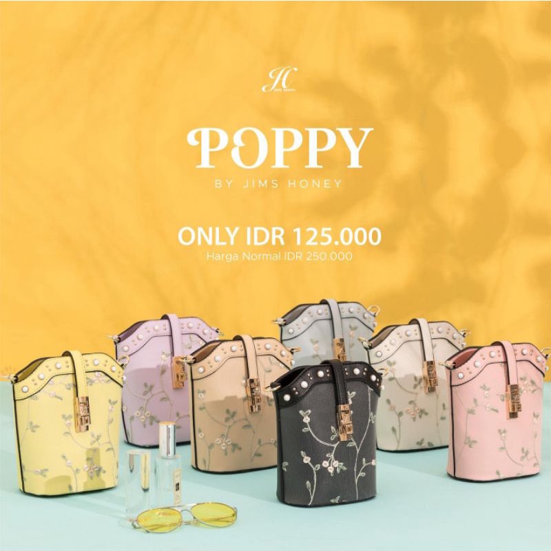 PROMO POPPY BAG JIMS HONEY SEMARANG // Tas Selempang // Tas Bahu // Tas Jinjing // Tas Wanita // Jim