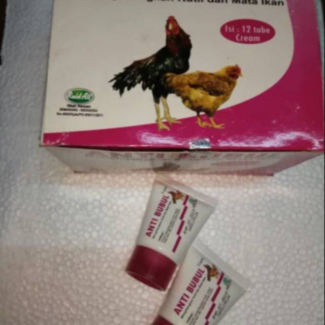 BULRED ANTI BUBUL SALEP 1 TUBE OBAT AYAM BUBULAN BISUL TELAPAK KAKI cream MATA IKAN telapak BY RAID ALL