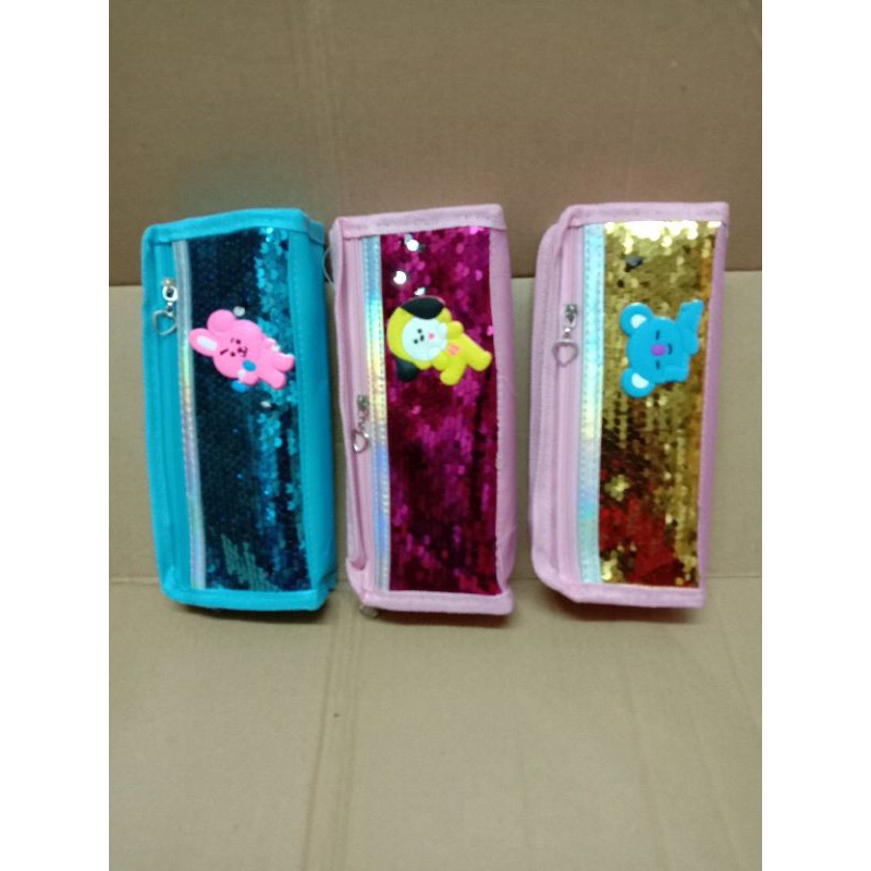 

TEMPAT PENSIL USAP BTS / TEMPAT PENSIL CASE USAP BLINK BTS BT21 SLETING 2