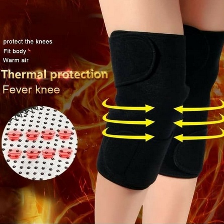 Ready Stock Sabuk Terapi Pemanas Lutut Magnetic Therapy Self Heating Knee Pads