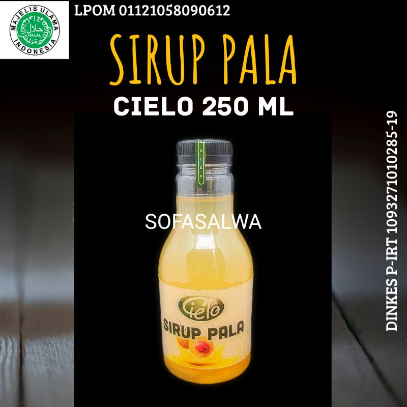 

Sirup pala cielo 250 ml - sari pala - minuman kesehatan